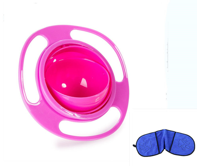 קערת תינוק שלא נשפכת — סיבוב 360° | סט 3 יחידות