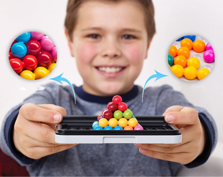 משחק לוגיקה לילדים — IQ Puzzler פאזל כדורים צבעוני